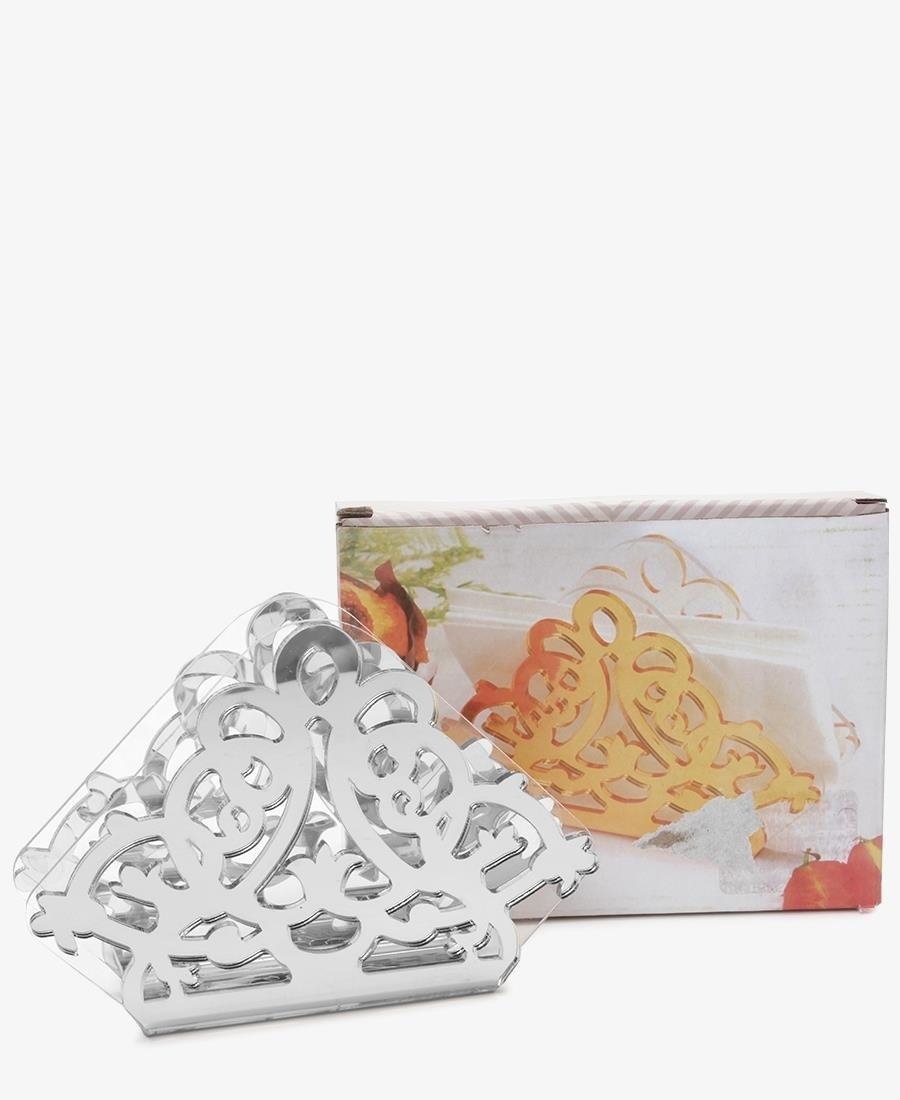 Serviette Holder - Silver