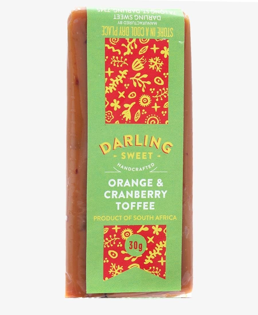 Orange & Cranberry Toffee - Green