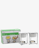 Progressive Ceramic Butter Warmers - Silver