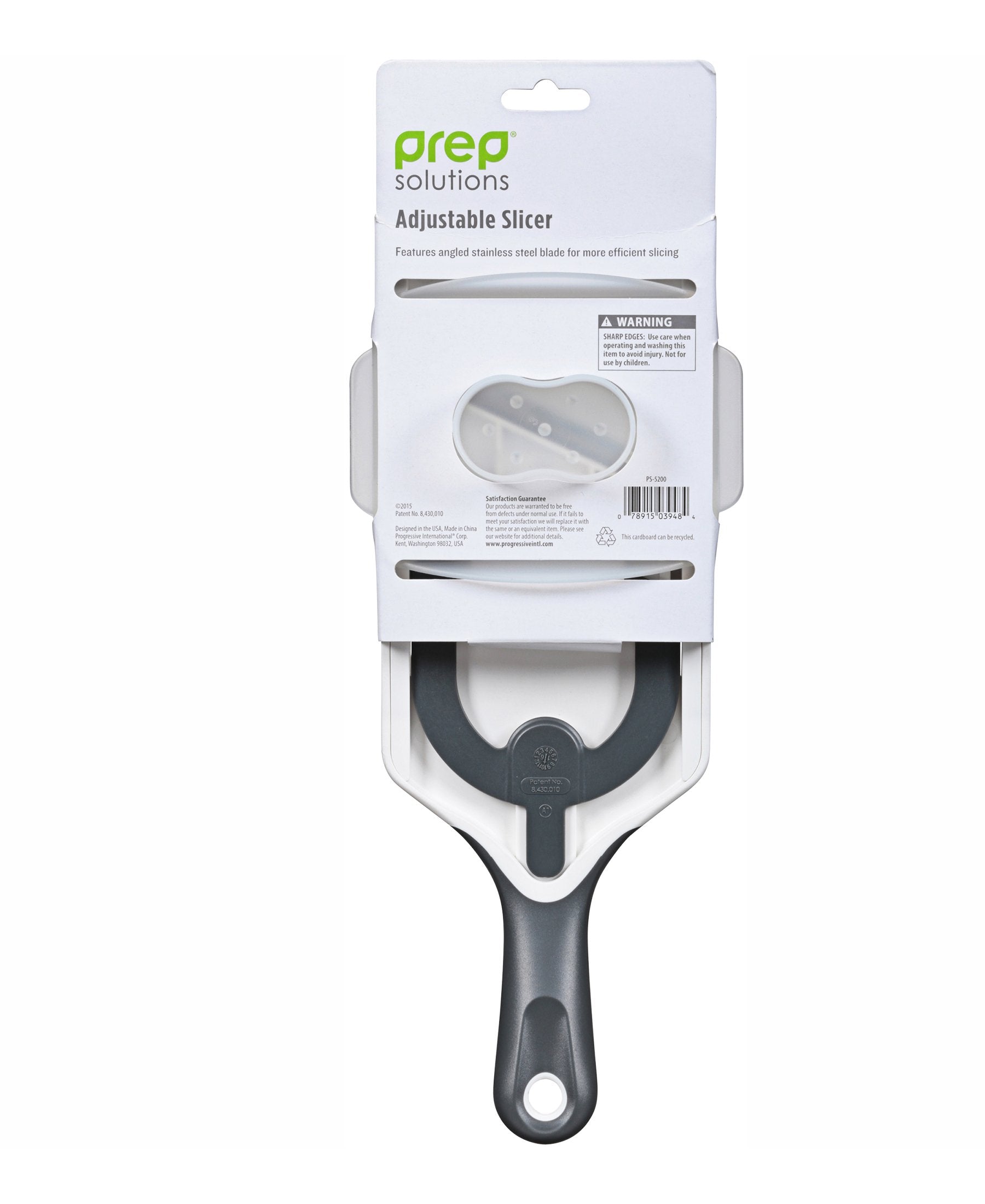 Progressive Held Adjust Slicer - White