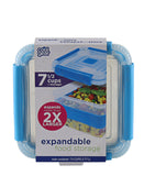 Cool Gear Expandable Food Container - Blue