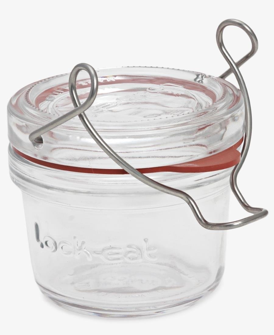 125ml Lock-Eat Food Jar With Lid - Clear
