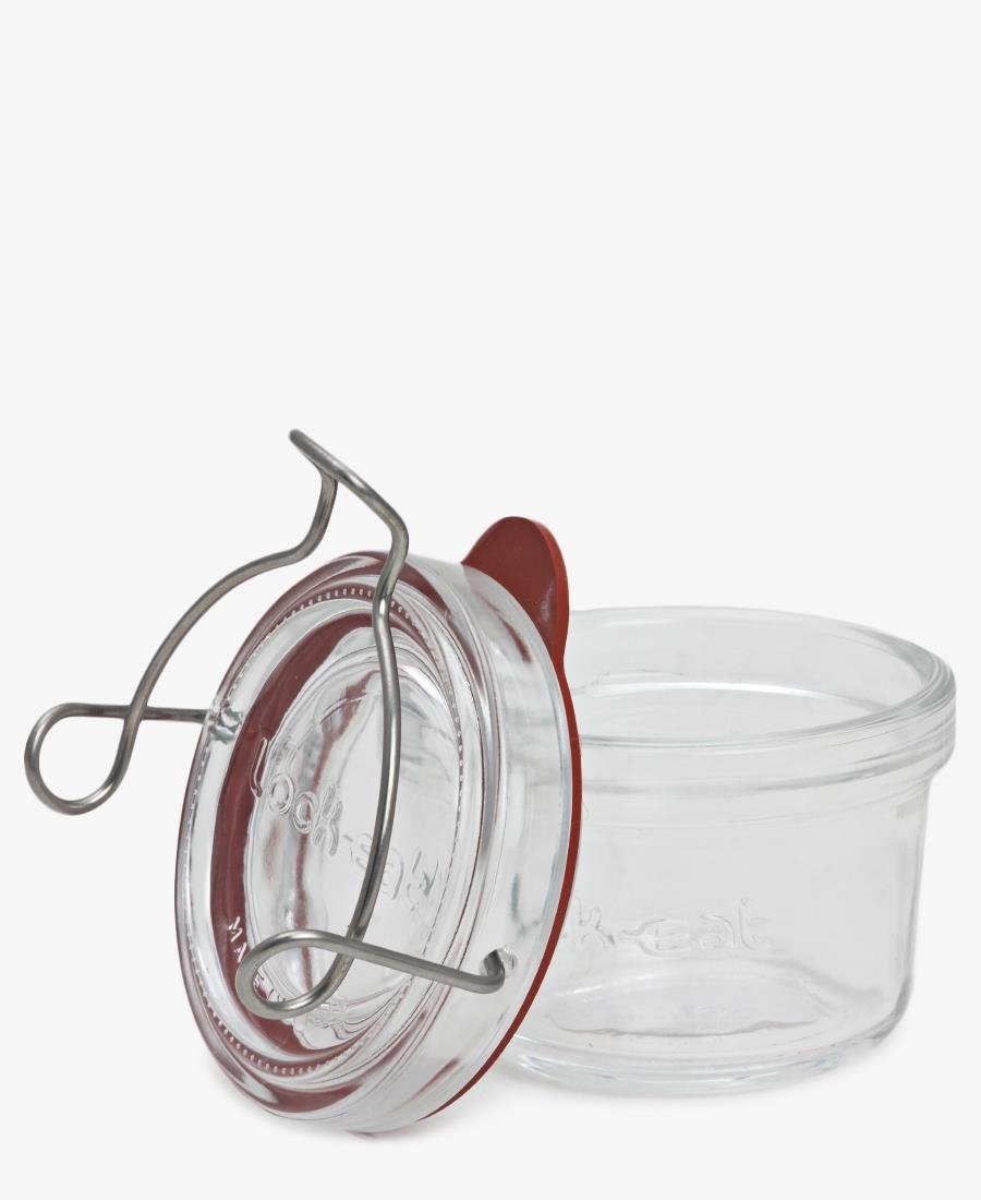 125ml Lock-Eat Food Jar With Lid - Clear