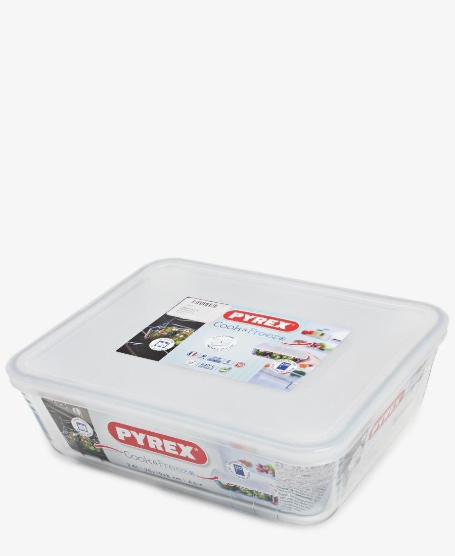 Pyrex 2.6Lt Cook & Freeze With Lid - Clear