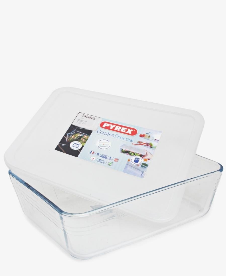 Pyrex 2.6Lt Cook & Freeze With Lid - Clear