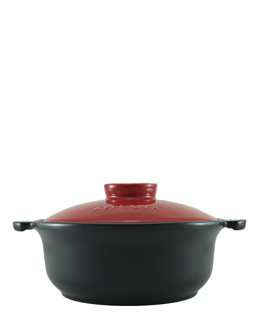 Appolia Round Casserole 3.1LT - Cherry