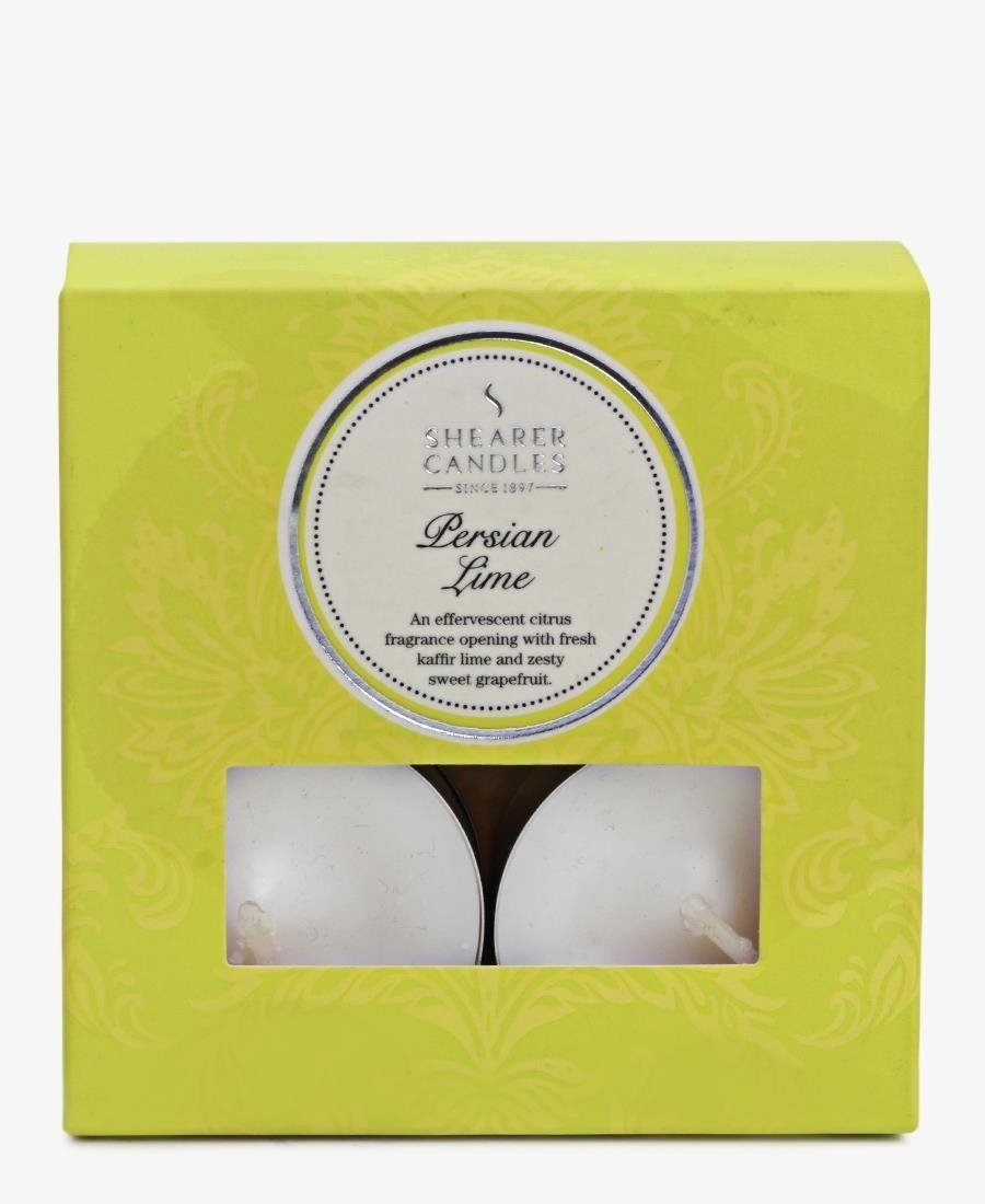 Persian Lime Tea Lights - Yellow
