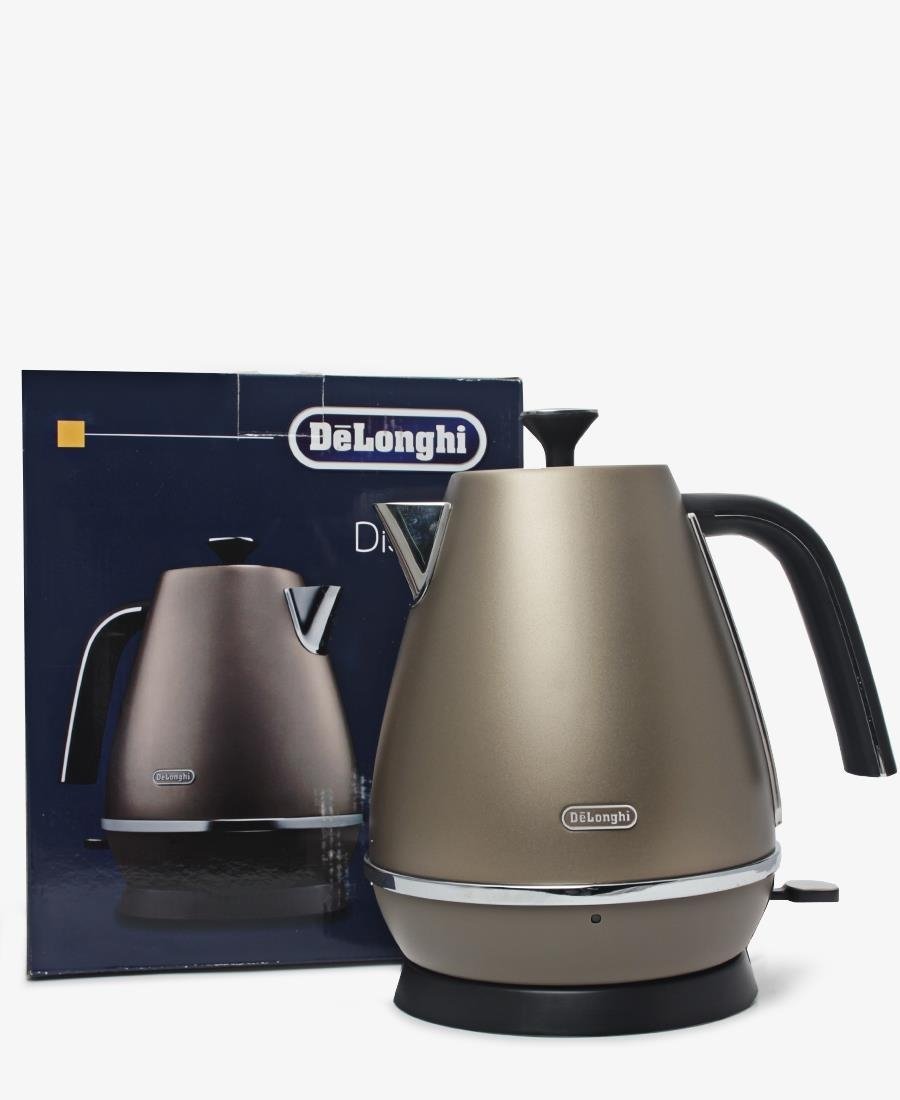 Delonghi Distinta Cordless Kettle  - Gunmetal