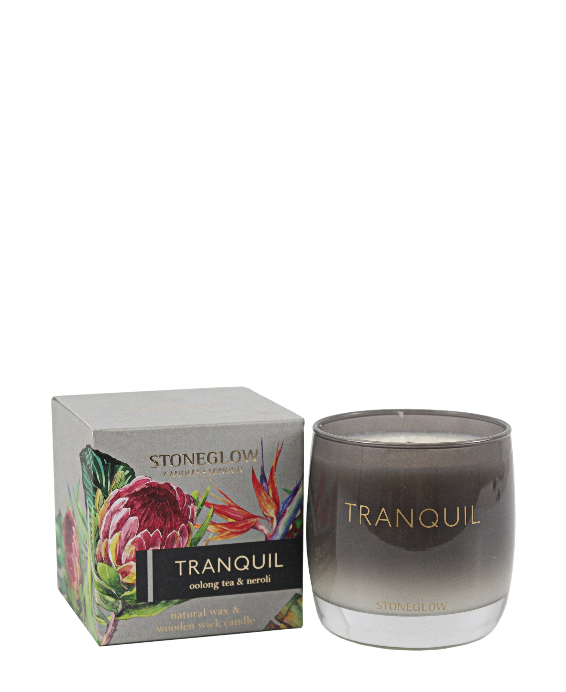 Stoneglow Tranquil Oolong Tea & Neroli Tumbler - Black