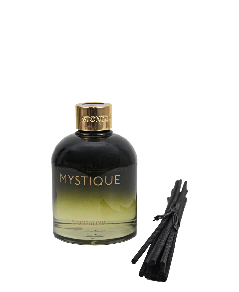 Stoneglow Mystic Spice Explosion & Charcoal Reed Diffuser - Green