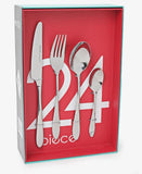 Eetrite 24 Piece Manhattan Cutlery Set - Silver
