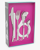 16Piece Newport Cutlery - Silver