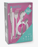 16Piece Newport Cutlery - Silver