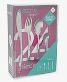 Eetrite 24 Piece Newport Cutlery Set - Silver