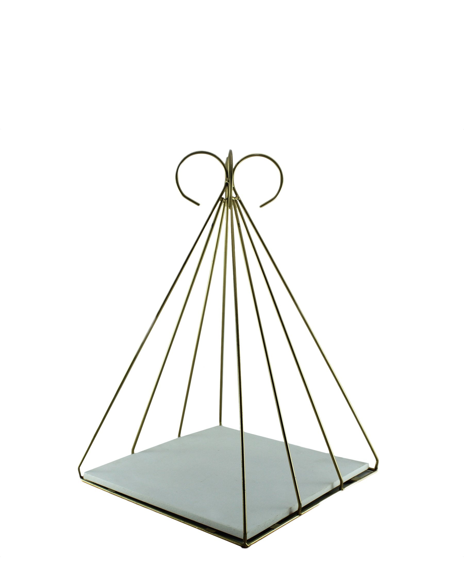 Pyramid 2 Tier Tray - Gold