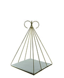 Pyramid 2 Tier Tray - Gold