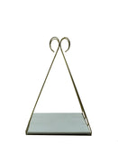 Pyramid 2 Tier Tray - Gold