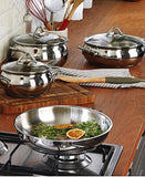 Korkmaz Tombik 9 Piece Cookware Set - Stainless Steel