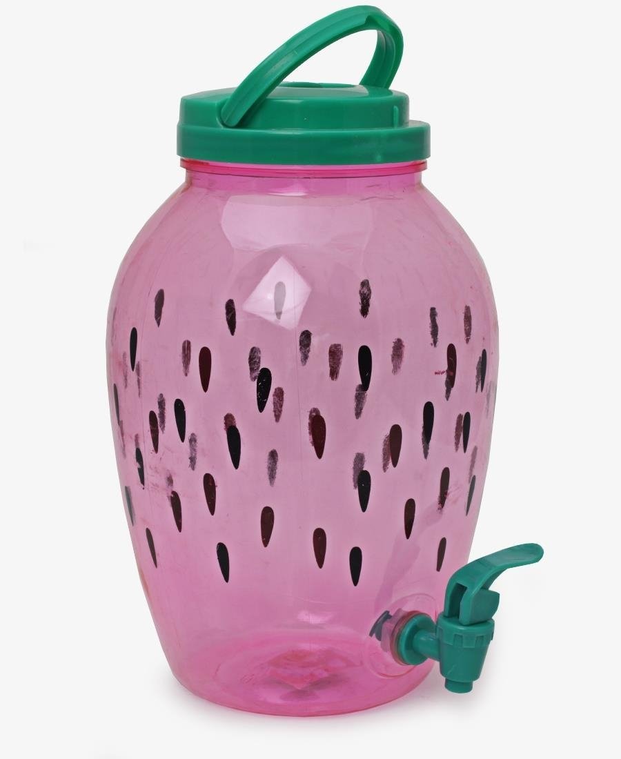 4.2L Plastic Beverage Dispenser - Pink
