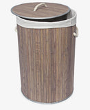 Bamboo Laundry Basket - Taupe