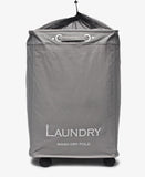 Laundry Basket With Wheels - Grey