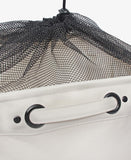 Laundry Basket With Wheels - Cream