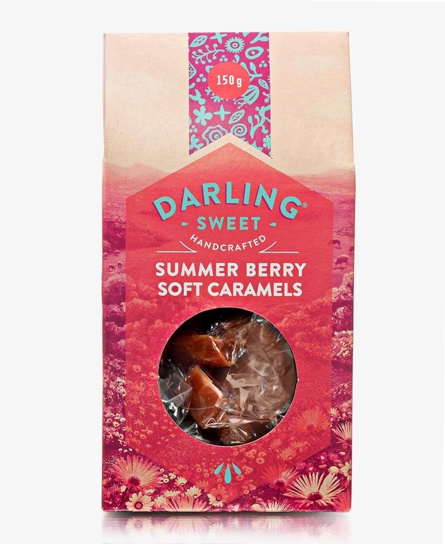 Summer Berry Soft Caramels - Red