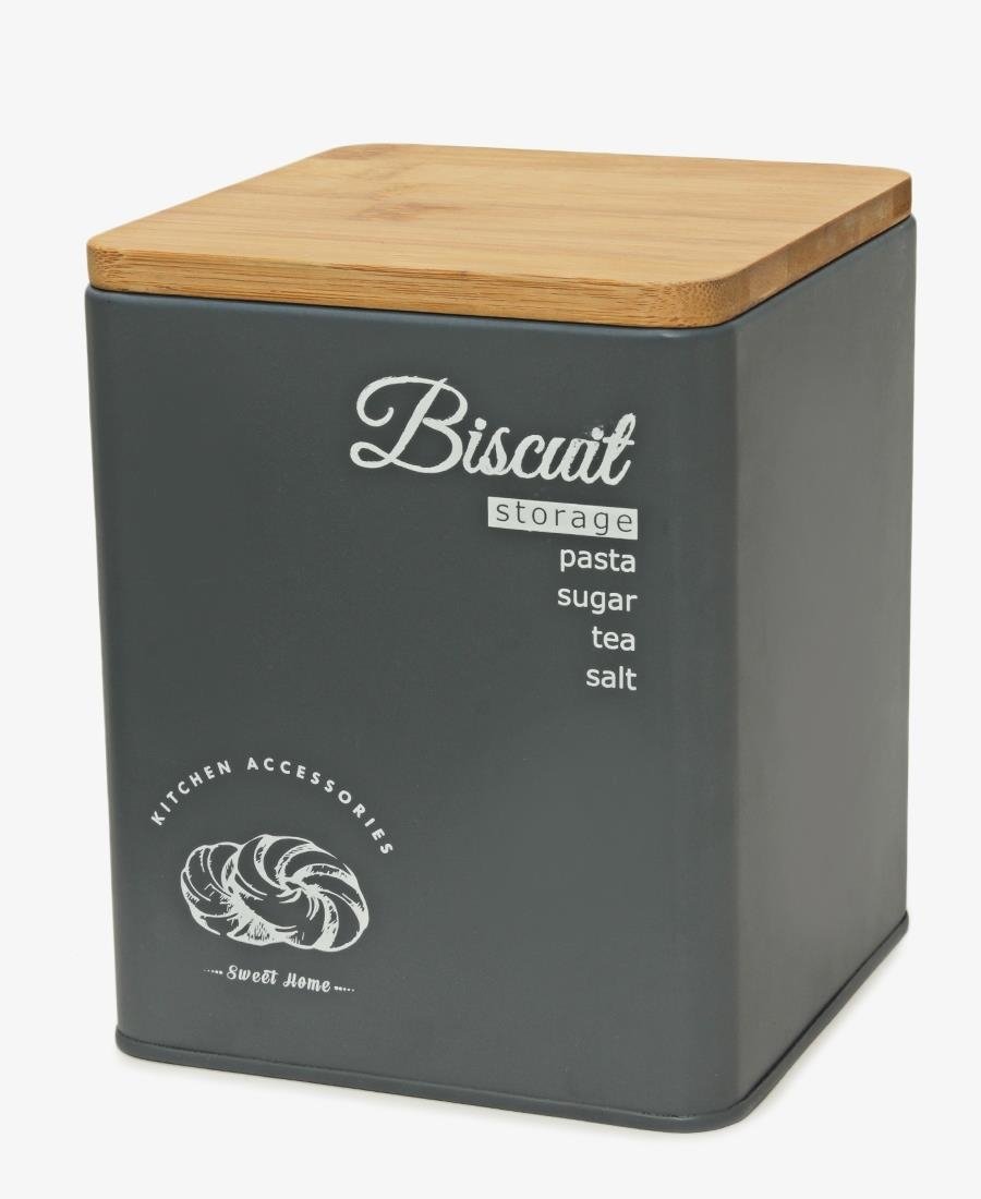 Table Pride Biscuit Tin - Grey