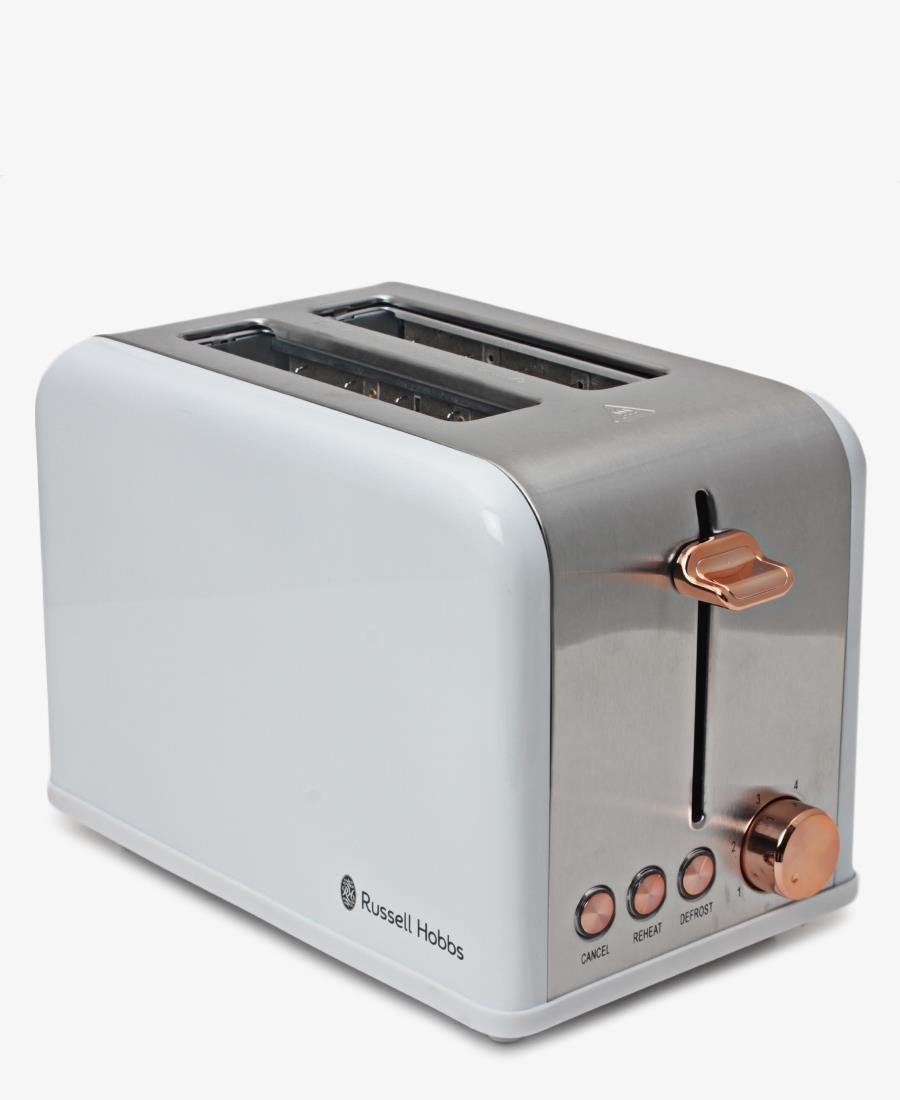 Russell Hobbs 2 Slice Toaster - White