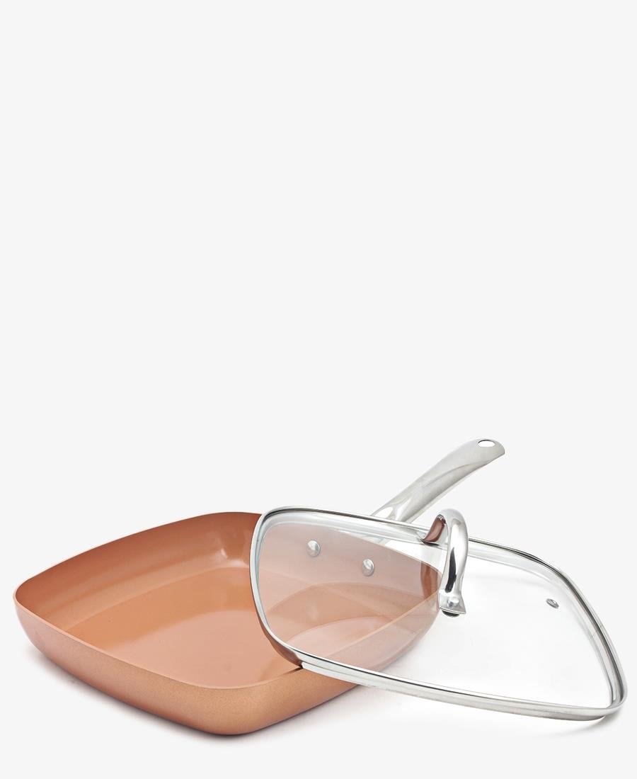 24Cm Non-Stick Pan - Orange