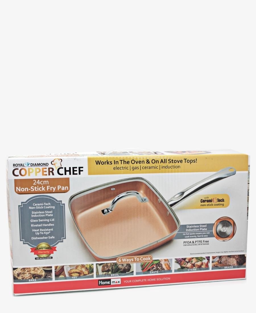 24Cm Non-Stick Pan - Orange