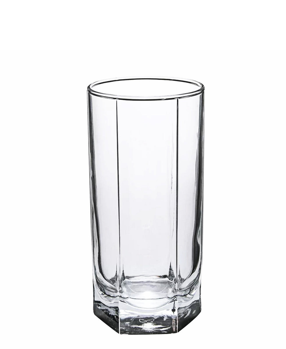 Pasabahce Tango Long Drink Glasses Set Of Six - Clear
