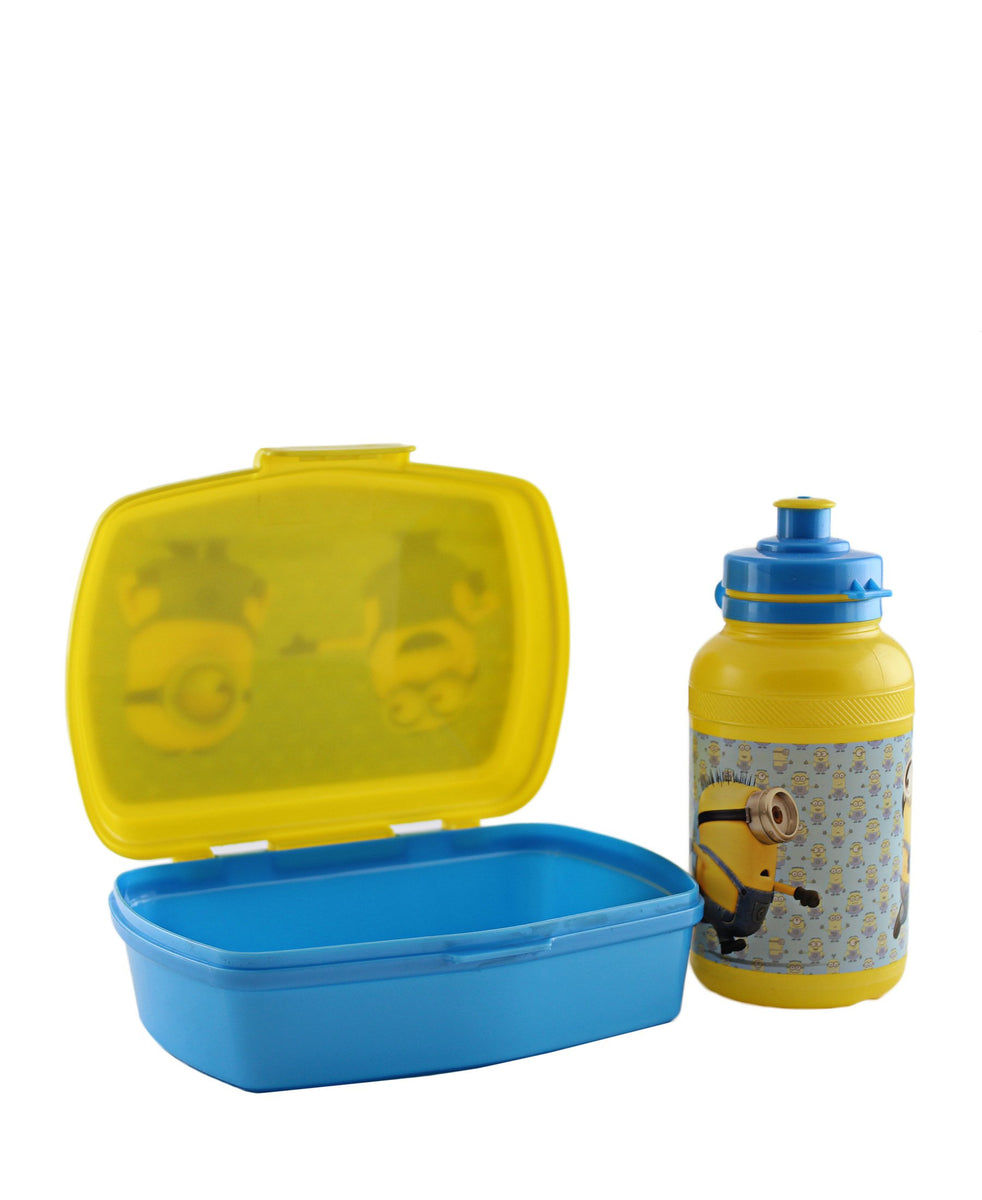 Minions Lunch Box & Bottle Combo - Yellow