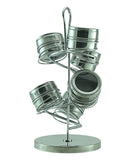 Swirl Spice Rack - Silver