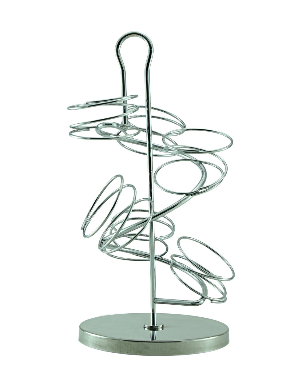 Swirl Spice Rack - Silver