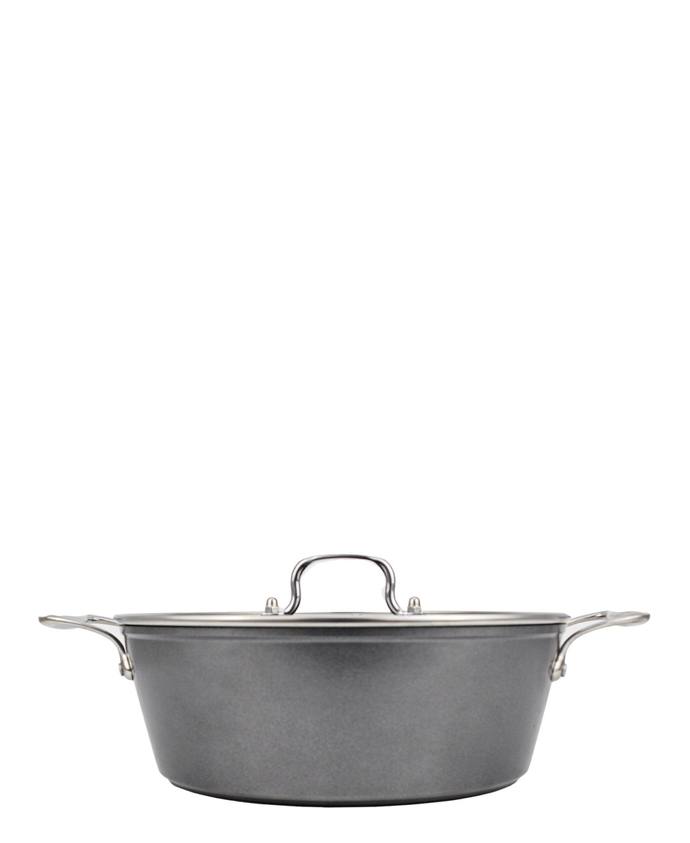 Flat Pot 30CM - Grey