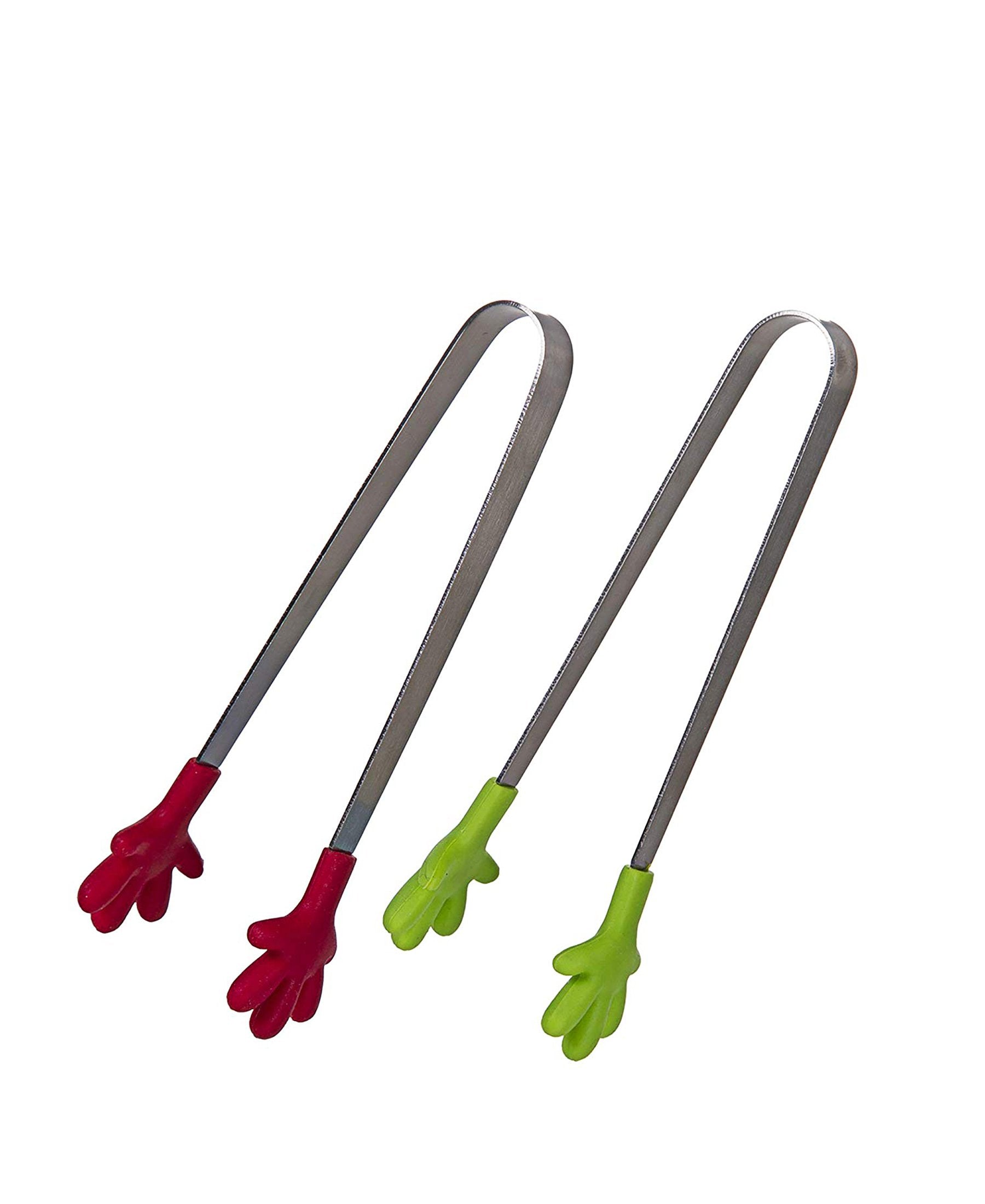 Progressive Handy Tongs 2 Piece - Red & Green