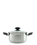 Taste Roma 11 Piece Cookware Set - Stainless Steel