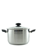 Taste Roma 11 Piece Cookware Set - Stainless Steel