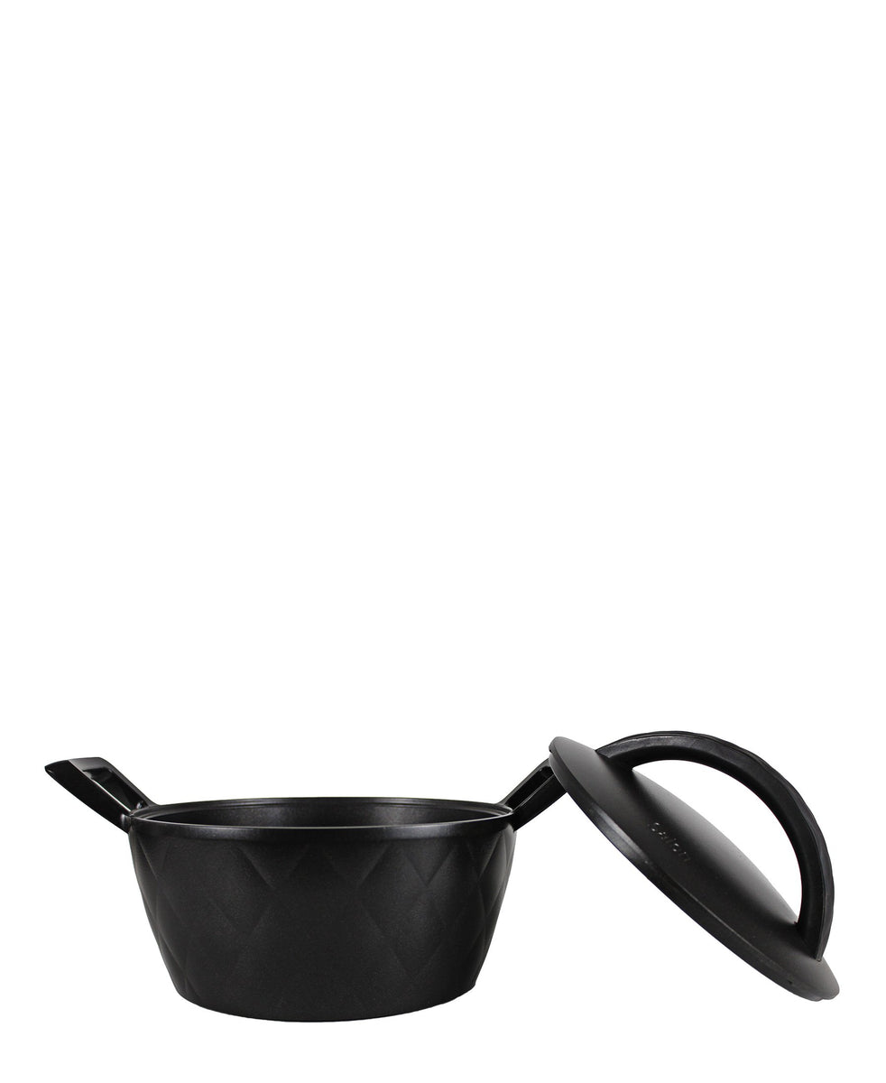 Lock & Lock Salon Diecast Casserole 18CM - Black