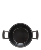 Lock & Lock Salon Diecast Casserole 18CM - Black