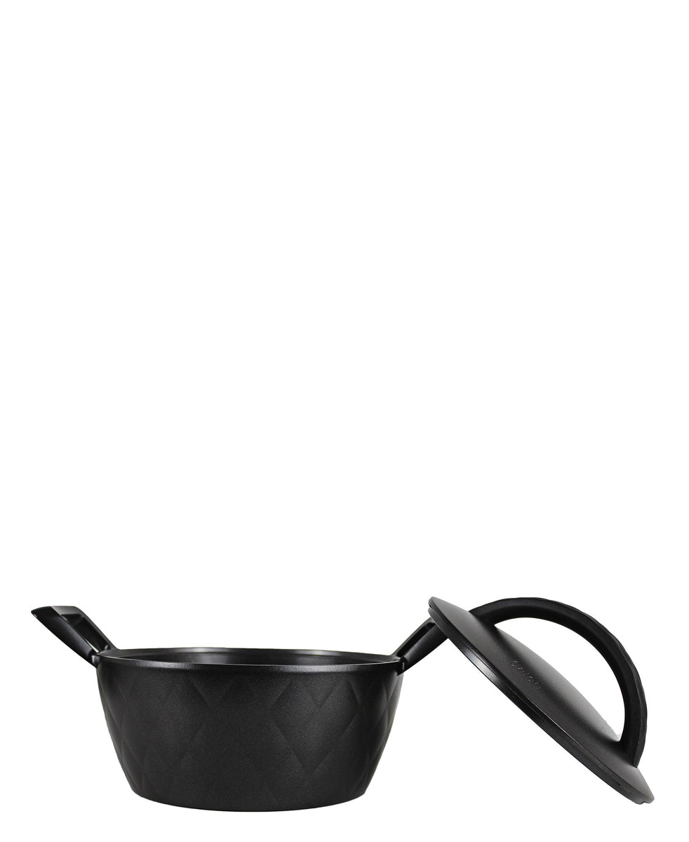 Lock & Lock Salon Diecast Casserole 20CM - Black