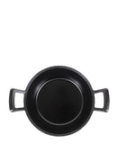Lock & Lock Diecast Salon Casserole 24CM - Black