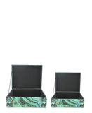 Edecor Cone Jewelry Box 2 Piece - Blue