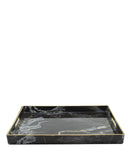 Edecor Marble Tray Large - Black