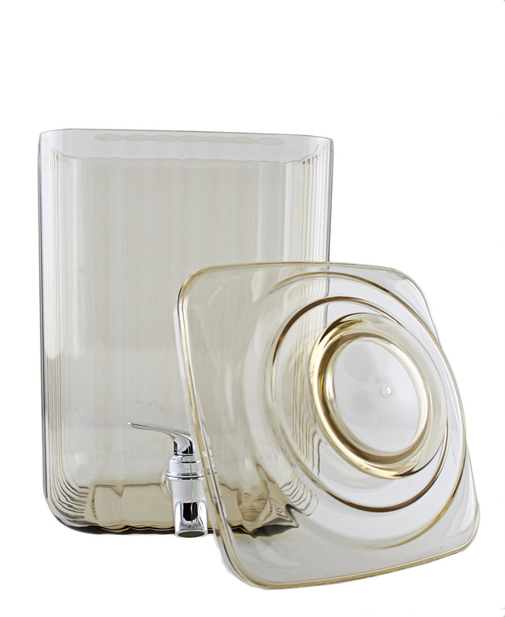 Acrylic Crystal Beverage Dispenser - Clear