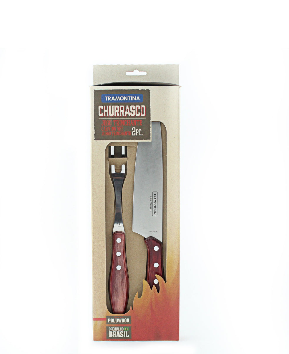 Tramontina Carving Set - Red
