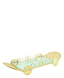 Skate Board Mirror Tray Large - Gold