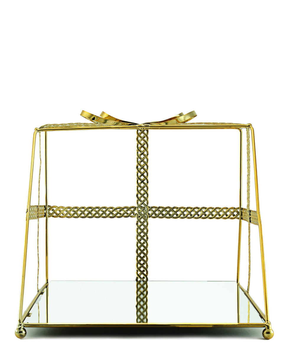 Bow Serving Tray - Gold