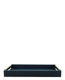 Spaces & Places Shagreen Tray 3 Piece - Blue